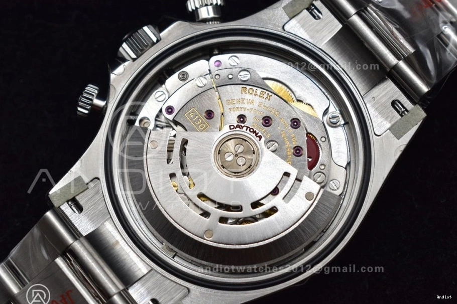 Black Clean 116500 And 904L Case Bracelet V3 SS Daytona 4130 Dial 0125